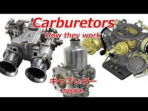 Carburetors, How they work.