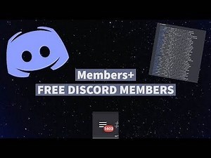 How to get FREE Discord members, Discord auth bot UNLIMITED members