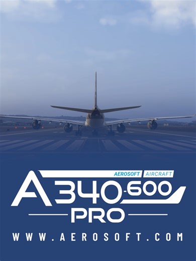 Sooo how were your first flights with the new A340? 👀 In collaboration with ToLiss 🩵 - AVAILABLE NOW - #msfs #a340 #flightsim #toliss #airbus