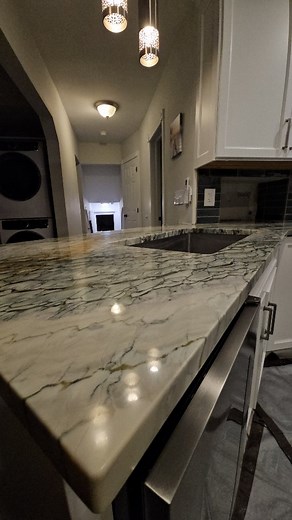 IMPOSSIBLE TO REPLACE. Stunning Natural Stone. #fyp #stone #countertops #marble #granite | Granite Care Plus | Facebook