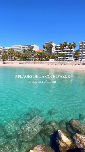 3 magnifiques plages que nous propose @ben.lamotte à faire absolument cet été ❤️🇫🇷 Lien en bio : découvrez les plus belles plages de France sur notre application disponible sous iOS et ANDROID. Téléchargez la dès maintenant ! #france #voyage #suddelafrance #cotedazur