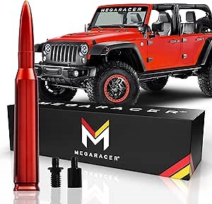 RYDONAIR Antenna Compatible with Jeep Wrangler All Models 2007-2025 & Jeep Gladiator 2020-2025, Internal Copper Coil for Enhanced Reception, 13 inches Flexible Rubber Antenna Replacement