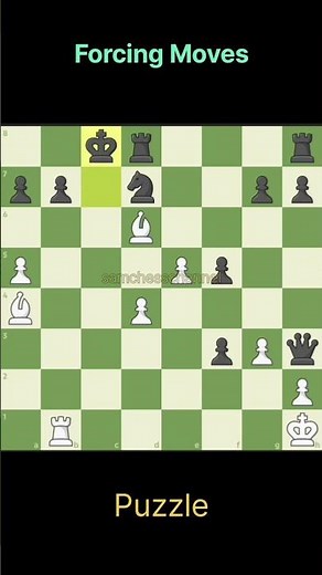 Forcing Moves #chess #chessmaster #chesstricks #chessgame #chesscom #chesspuzzle #catur