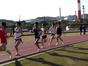 旭化成陸上部3月29日練習風景