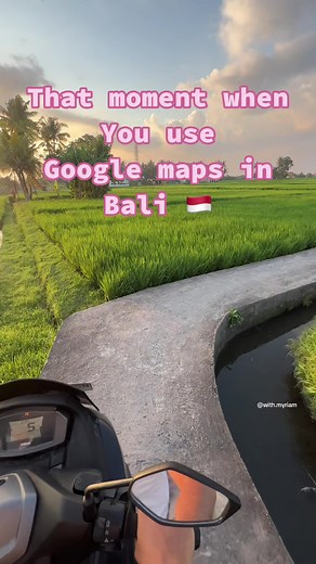 Using Google Maps in Bali: A Memorable Experience