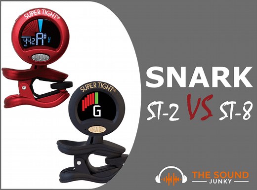 Snark ST-2 VS ST-8: Super Tight Clip-On Chromatic Tuner Reviews