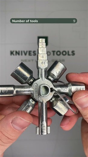 KNIPEX TwinKey 001101, switch cabinet key