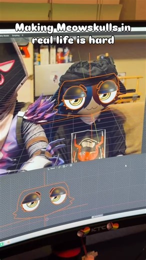 S5rocketproductions (V2rocketproductions) on Instagram: "@fort.fuzzies has been hard at work learning blender to bring meowskulls to life. From 3D modeling her head, printing it, making the costume, designing a posable 3D rig, and learning geotracking to mimic 3D movement in a 2D environment… Yeah, meowskulls is hard haha. We’re close, but not there yet. Still need to perfect the lighting and make the VFX costume head that doesn’t have eyes, eyebrows, or a mouth, only tracking points. More to co
