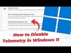 How to Disable Telemetry in Windows 11 (Privacy)