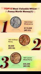 TOP10 Most Valuable Wheat Penny Worth Money #coin #penny #coincollecting #treasurehunt | HeritCoin