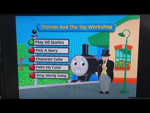 Thomas & Friends: Thomas and the Toy Workshop 2007 DVD Menu Walkthrough