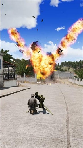 🚨 T-72 Destroyed in Seconds by M220 TOW Missile! | ARMA 3