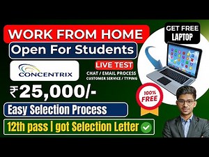 Concentrix Hiring 2025 | Online Jobs at Home | Work From Home Jobs 2025 | No Fees