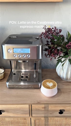 Latte Basics with the Casabrews Ultra Espresso Machine