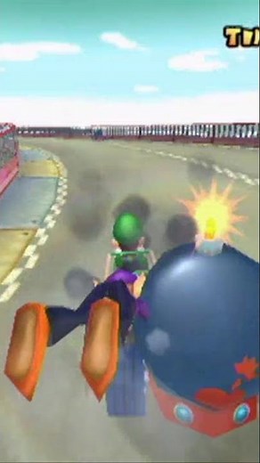 Mario Kart: Double Dash!! | With 400 km/h top speed through Bob-omb Bridge!