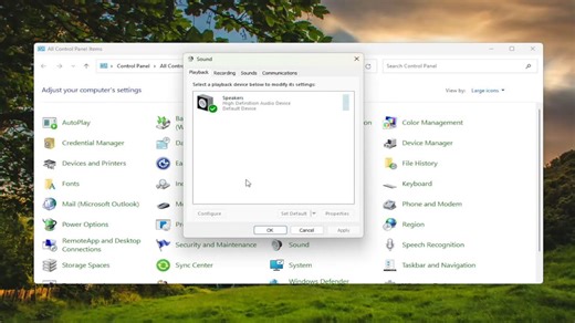 How to set your default speaker/audio/sound output on Windows 11/10 [guide]