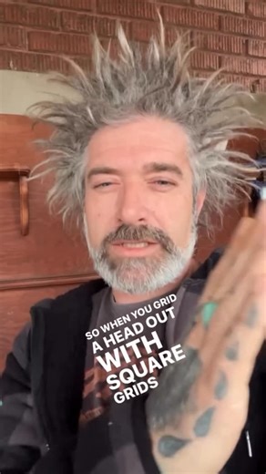 Cheyne Fell on Instagram: "Gridded or Natural? Which sectioning do we want to use? Sunday morning thoughts, y’all know I’m a hair geek. So here’s what we’re aesthetically creating on our clients. Thinking from the perspective of a stranger meeting our client, what is the eye drawn to first… these are simple, yet key, elements behind the chair, that most people aren’t thinking of. Small things like this will set you apart from other locticians. Bonus thought: what if our client wears glasses? Beh