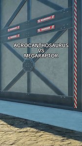 Acrocanthosaurus vs Megaraptor - Jurassic World Evolution 2. #dinosaur #jurassicworld #jurassicpark #acrocanthosaurus #megaraptor | 𝚃-𝚁𝙴𝚇 𝙵𝙲