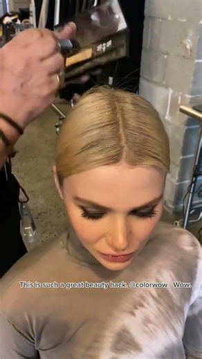 Color Wow Hair and the one and only Herve fixing th dark... #Shorts #justbobbibrown