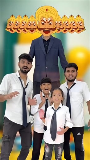 Happy Dussehra⛳🫡#comedy #jagga#funny#aaganwadikebacche#shorts#dhonisir#happydussehra