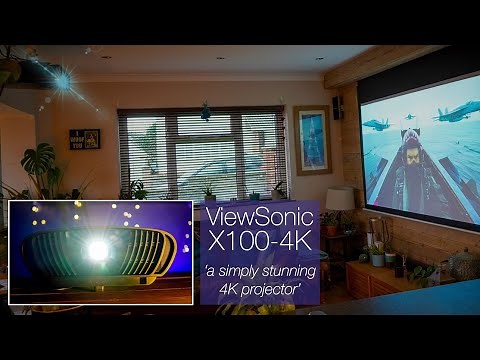 ViewSonic X100 4K Home Cinema Projector | This is Awesome!!