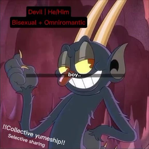Hey if you don't like it, SCROLL. Thank you ☺️ #yumeshipping #selfship #devilcuphead #devilcupheadshow #devilcasinocups #system #systok