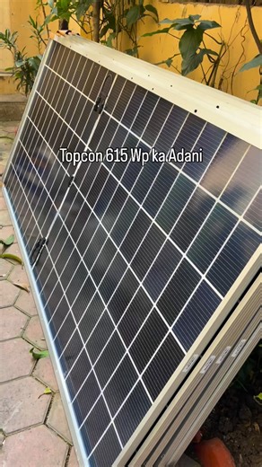 infinity solar power system on Instagram: "Adani Topcon 615 Wp modules #video #short #shortshorts #view #shortfilm #videoviral #shorts #shortvideo #varil #solar"