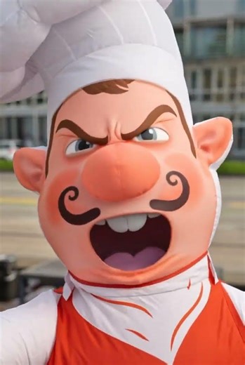 The boss threw some water to the employee who was sleeping under the sun!