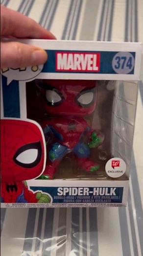 Spider-Hulk?! 🕷️💪 Marvel Funko Exclusive #Funko #shorts