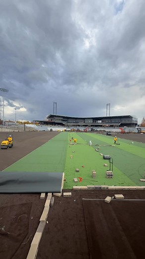 Bullpen and outfield turf 👀 | Hillsboro Hops