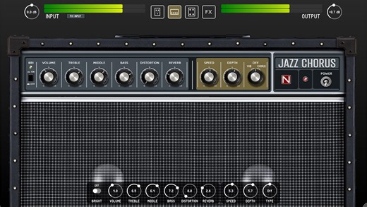 Nembrini Audio releases Jazz Chorus Guitar Amplifier Plugin