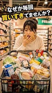なぜかスーパーで買いすぎる理由#雑学 #豆知識 #心理学 #スーパー #生活の知恵