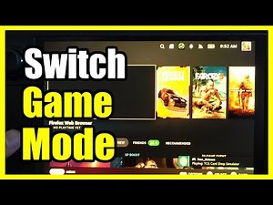 How to Switch from Desktop mode to Game Mode on Steam Deck (Easy Method)