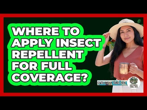 Where To Apply Insect Repellent For Full Coverage?