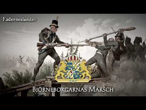 Swedish Army March - "Björneborgarnas Marsch"