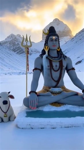 “महादेव तक जो बात सीधे पहुँचे, वो नंदी के कान में कही जाती है।” 🤍🔱