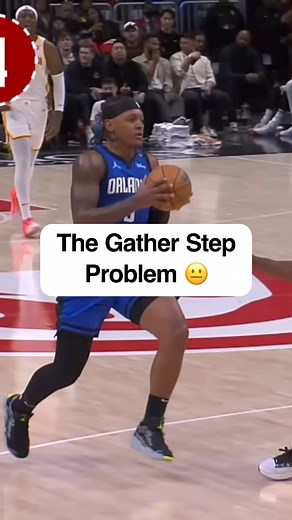 The gather step problem 😐 #basketball #NBA | Get Handles Basketball