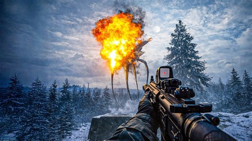 直面巨型外星机甲，硬核生存游戏《世界大战》21分钟深度演示！