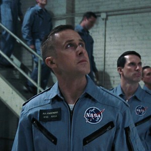 The heroic story of the first moon landing is “urgent, intense, and exhilarating” (John Nugent, EMPIRE). | First Man