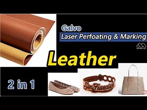 How to laser cut leather footwear | Leather Laser Engraver