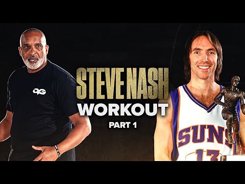 NBA Workout w/ Steve Nash | How To Score Around The Rim