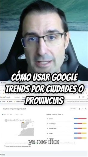 Cómo usar Google Trends por ciudades o provincias