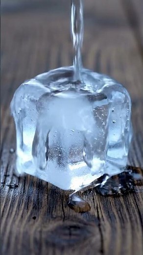 Melting Ice Cube | Satisfying Close-Up Time Lapse