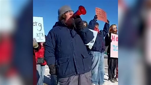 Brainerd High School Students Protest ICE With Walkout
