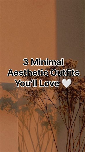 3 minimal outfits that feel calm, cozy & effortless 🤍Which one is your vibe? ✨