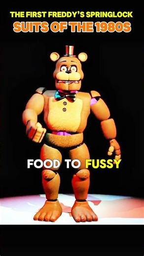The first Freddy’s springlock suits of the 1980s #animationvideo #fnaf #fivenightsatfreddys #sfm