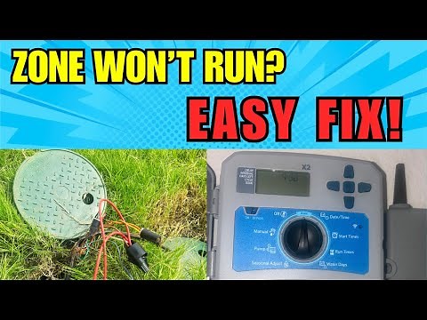 How to Fix a Sprinkler Zone That Won’t Turn On | Easy DIY Troubleshooting