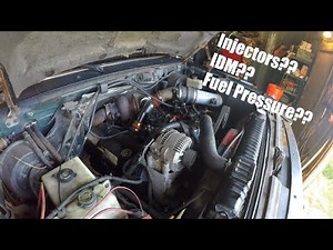 OBS 7.3 Powerstroke diagnosing problems | running rough | crank no start