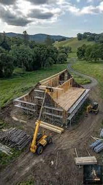 Satisfying DIY | Restoring a Massive 100-Year-Old Heritage Barn in a Lush Meadow | Timelapse