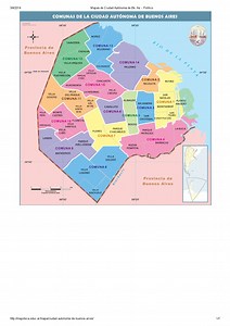 Mapa De La Ciudad Autonoma De Buenos Aires Para Imprimir